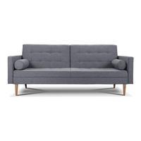 Taylor 3 Seater Sofa Bed, Pewter