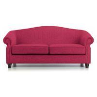 Taylor 2 Seater Fabric Sofa Bermuda Cranberry