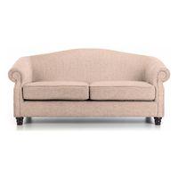 Taylor 2 Seater Fabric Sofa Bermuda Taupe