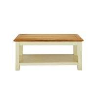 Taunton Oak and Oak Veneer Coffee Table