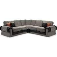 Tangent Standard Back 2 Corner 2 Sofa Black