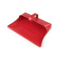 Tala Utility Powder Coated Metal Dustpan, Red