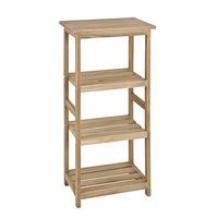 Tanja 3 Tier Wooden Display Shelving And Rack In Oak