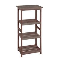 Tanja 4 Tier Display Shelf In Brown