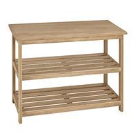 Tanja 2 Tier Shoe Rack In Oak