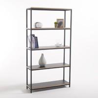 Talist Large 5-Shelf Unit in Metal and Wood