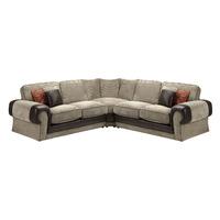 Tangent Standard Back 2 Corner 2 Sofa Brown