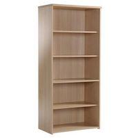 tall bookcase solid back 18mm shelves