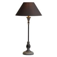 Tall Grey Table Lamp