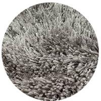 Taupe Super Thick Shaggy Rug - Cascade 160x160