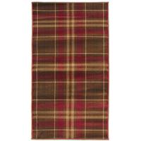 Tan Highland Tartan Rug Inverness 80X150