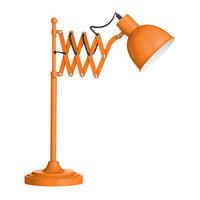 table lamp orange extendable