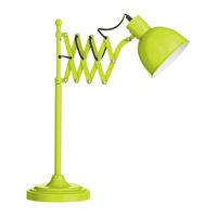 Table Lamp Lime Green Extendable