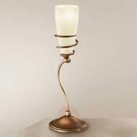 Table lamp Daniele in antique brass