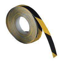 TAPE - ANTI-SLIP, BLK/YEL ROLL 50MMX18.3M SELF ADHES (QTY.1)