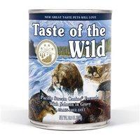 taste of the wild pacific stream canine tin 390g