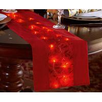 Table Runner with LED Lights, Polyester