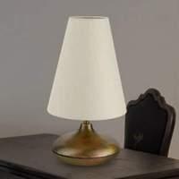 Table lamp Sarita, light fabric lampshade
