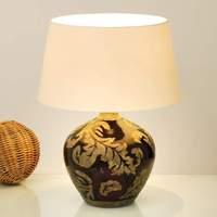 Table lamp Toulouse black-mud