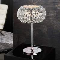 Table lamp DIAMOND with crystals, 24
