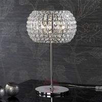 Table lamp DIAMOND with crystals, 33