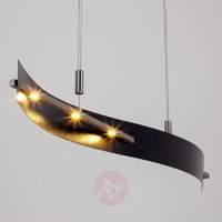 talu antique black led pendant light