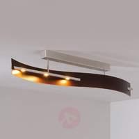 Talu ceiling light with antique copper LED