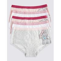 Tatty Teddy 5 Pack Cotton Shorts with Stretch (6-16 Years)