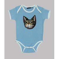 tabby cat face baby