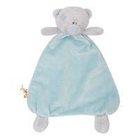 Tatty Teddy character bear newborn baby soft toy security blanket comforter - Baby Blue