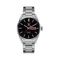 TAG Heuer Carrera Day-Date Automatic men\'s stainless steel bracelet watch