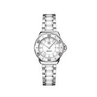 tag heuer formula 1 ladies diamond set dial white ceramic bracelet wat ...