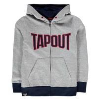 Tapout Logo Zip Hoody Junior Boys