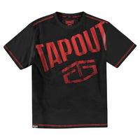 tapout gradient logo t shirt junior boys