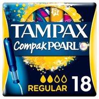Tampax Compak Pearl Fresh Regular Tampons 18pck