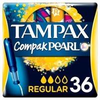 Tampax Compak Pearl Tampons Regular 36ct