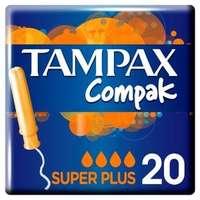 Tampax Compak Super Plus Applicator Tampon Single 20PK