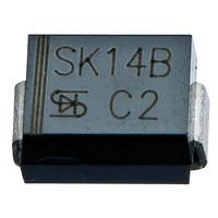 taiwan semiconductor sk14b r5 schottky diode rectifier 1a 40v