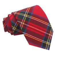 Tartan Red Royal Stewart Tie
