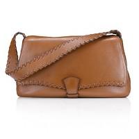 Tan Leather Shoulder Bag