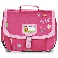 tanns collector flowers cartable 35cm girlss briefcase in pink