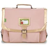 tanns glitter cartable 38cm girlss briefcase in pink