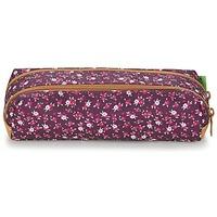 tanns exclu cherry trousse double girlss childrens cosmetic bag in pur ...