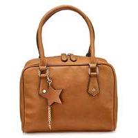 Tan Lola Bowler Bag