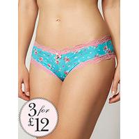 Tatiana kitsch floral Brazilian briefs