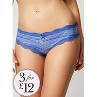 Tatiana stripy Brazilian briefs