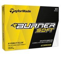 TaylorMade Burner Soft Yellow Golf Balls 2017