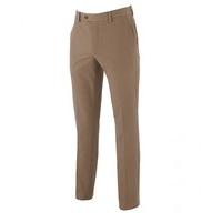 tan non iron flat front slim fit chinos 36 30 savile row