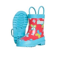 Target Dry Kids Flutterby Wellington Boot