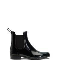 tara rubber boot black